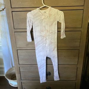 Baby Breez Zippered Romper 6-12m Rose marble
